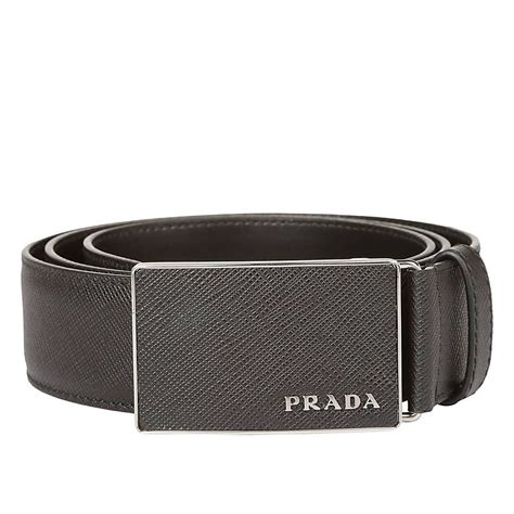 prada belt men used|Prada nylon belts.